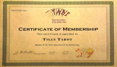 TABI Certificate