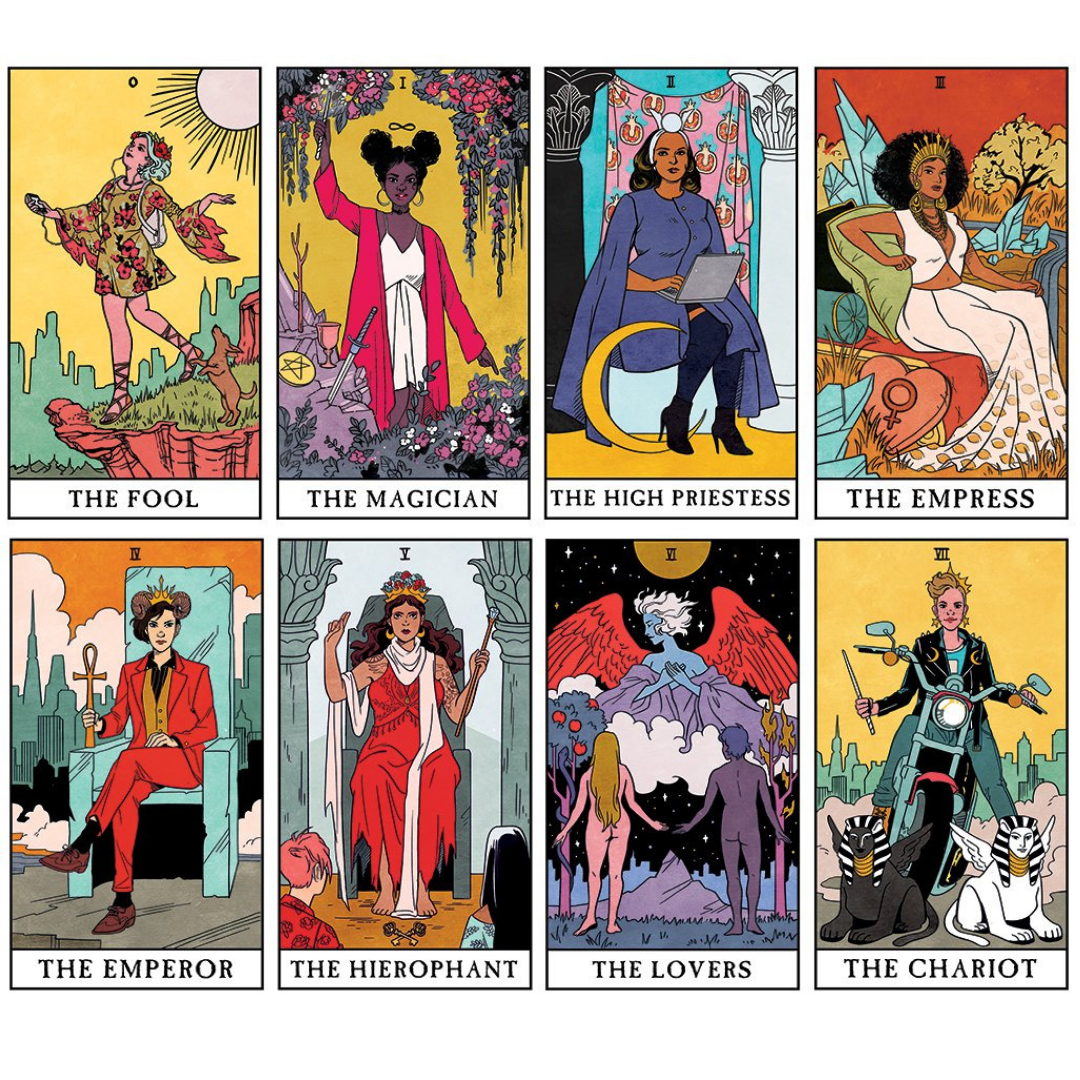 The Modern Witch Tarot Deck by Lisa Sterle 