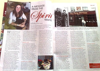 Tarot is my Spirit Guide by Tilly Tarot as seen in High Spirit Magazine